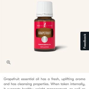 Young Living Grapefruit Essential Oil